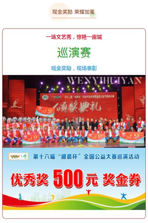 一場(chǎng)文藝秀,驚艷一座城 第十六屆健晨杯公益大賽巡演將在全國(guó)各地火熱開(kāi)展